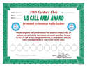 USA Call Area cert