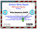 Eyeball Week cert