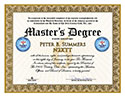 Master's cert