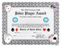 Poker Player cert