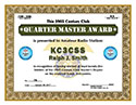 Quarter Master cert