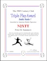 Triple Play cert